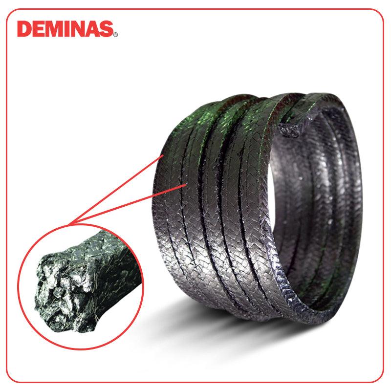 Expanded Graphite Gland Packing Reinforced Inconel - Deminas