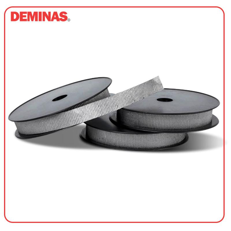 Crinkled Corrugated Graphite Tape - Thickness 0.5mm, Roll Length 15 meters - Deminas